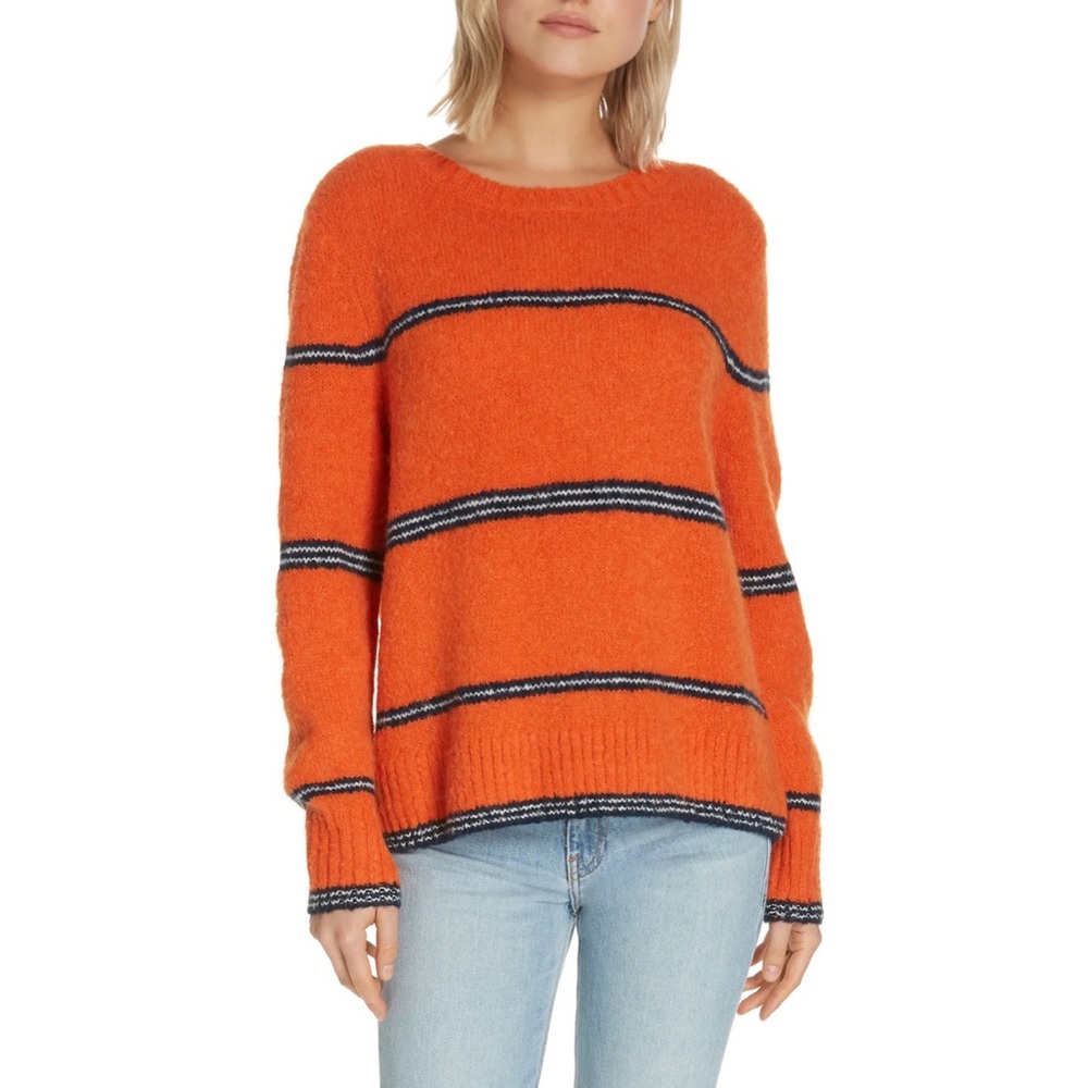 Frame Mohair Stripe Sweater